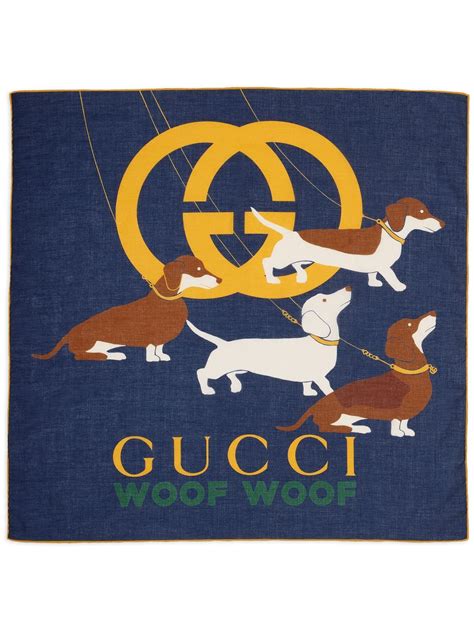 gucci dog scarf